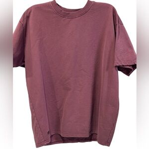 PacSun Men's Short Sleeve Crew Tee in Mauve